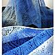 De mohair 'celestial arroyo'. Wraps. Bereska-r (Bereska-r). Ярмарка Мастеров.  Фото №4