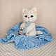 custom. Kitten felted toy for the birth of a child. Felted Toy. Game in felting. Online shopping on My Livemaster.  Фото №2