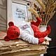 Мишка Тедди Red, Мишки Тедди, Свободный,  Фото №1
