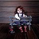 boudoir doll: Papier-mache doll Mobile doll 24 cm. Boudoir doll. Olga Shepeleva Dolls. Online shopping on My Livemaster.  Фото №2