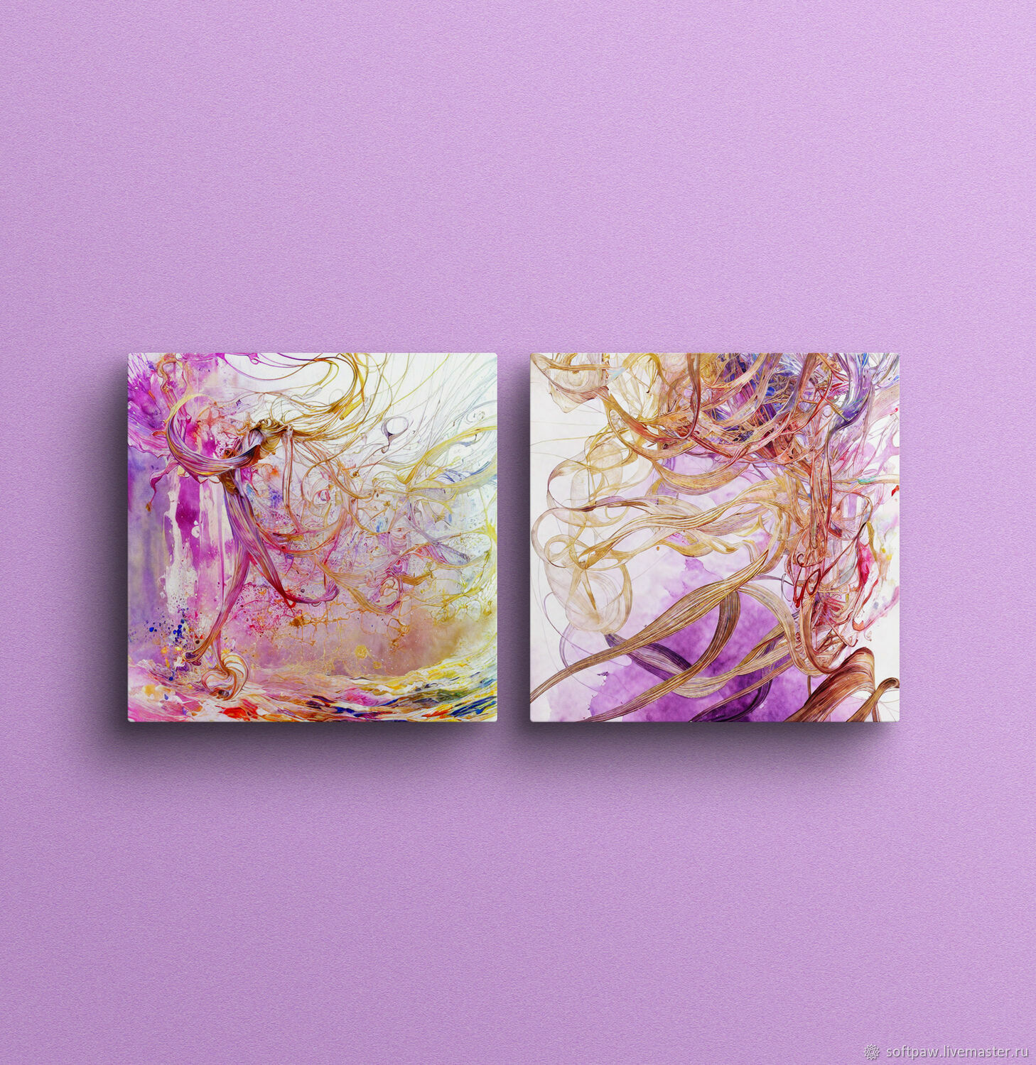 Цифровой постер: набор 10 картин "Романтика" в интернет-магазине на ...