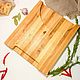Разделочная доска из ясеня 39*34*4,5 см Ова-Шеф. Разделочные доски. woodenfood. Интернет-магазин Ярмарка Мастеров.  Фото №2