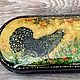 Capercaillie .Eyeglass case with miniature painting. Eyeglass case. skazka-kholui (skazka-kholui). My Livemaster. Фото №6