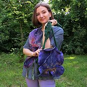 Сумки и аксессуары handmade. Livemaster - original item Crossbody Bag: women`s bag Iris. Handmade.