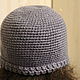 Cap knitted in a sporty style. Caps1. Ekostil. My Livemaster. Фото №4