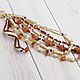 Copy of Copy of Copy of Beaded Keychain BK1460313. Bag decorations. Kroshka Bijou. Online shopping on My Livemaster.  Фото №2
