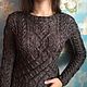 Order Dress knitted exclusive ' Lyubava'. Galina-Malina (galina-malina). Livemaster. . Dresses Фото №3