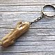 Keychain made of wood driftwood. Key chain. fiorellino. Online shopping on My Livemaster.  Фото №2