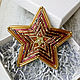 Brooch-pin: Star gold. Brooches. Mandarinka (mandarinka-rnd). Online shopping on My Livemaster.  Фото №2