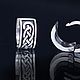 Earrings with Celtic pattern, Earrings, Moscow,  Фото №1