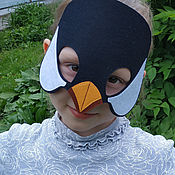 Карнавальные маски: Маска из фетра "Божья коровка"