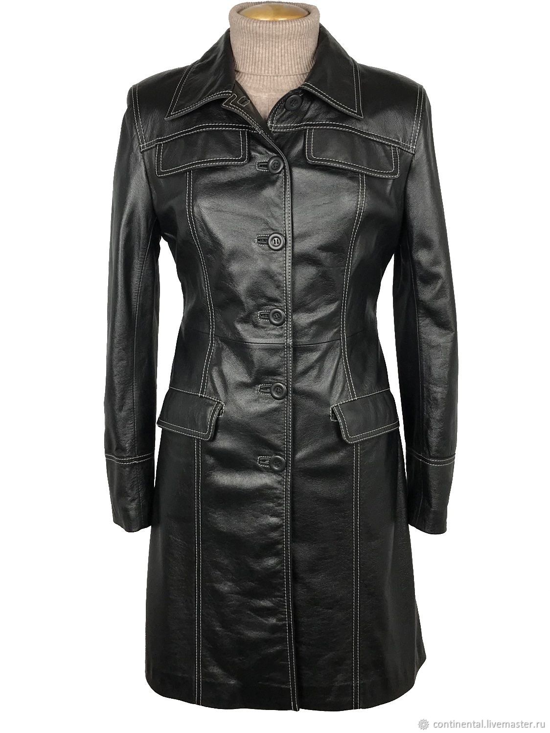Кожаное пальто Demmy Leather&fur
