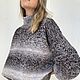 Свитер женский вязаный оверсайз. Свитеры. SoSimple handknit. Интернет-магазин Ярмарка Мастеров.  Фото №2