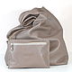 Bag Bag with a cosmetic bag made of genuine leather - Bag String Bag T-shirt, Sacks, Moscow,  Фото №1