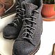 Stylish graphite 6 shoes. Boots. GELENA FELT. Online shopping on My Livemaster.  Фото №2