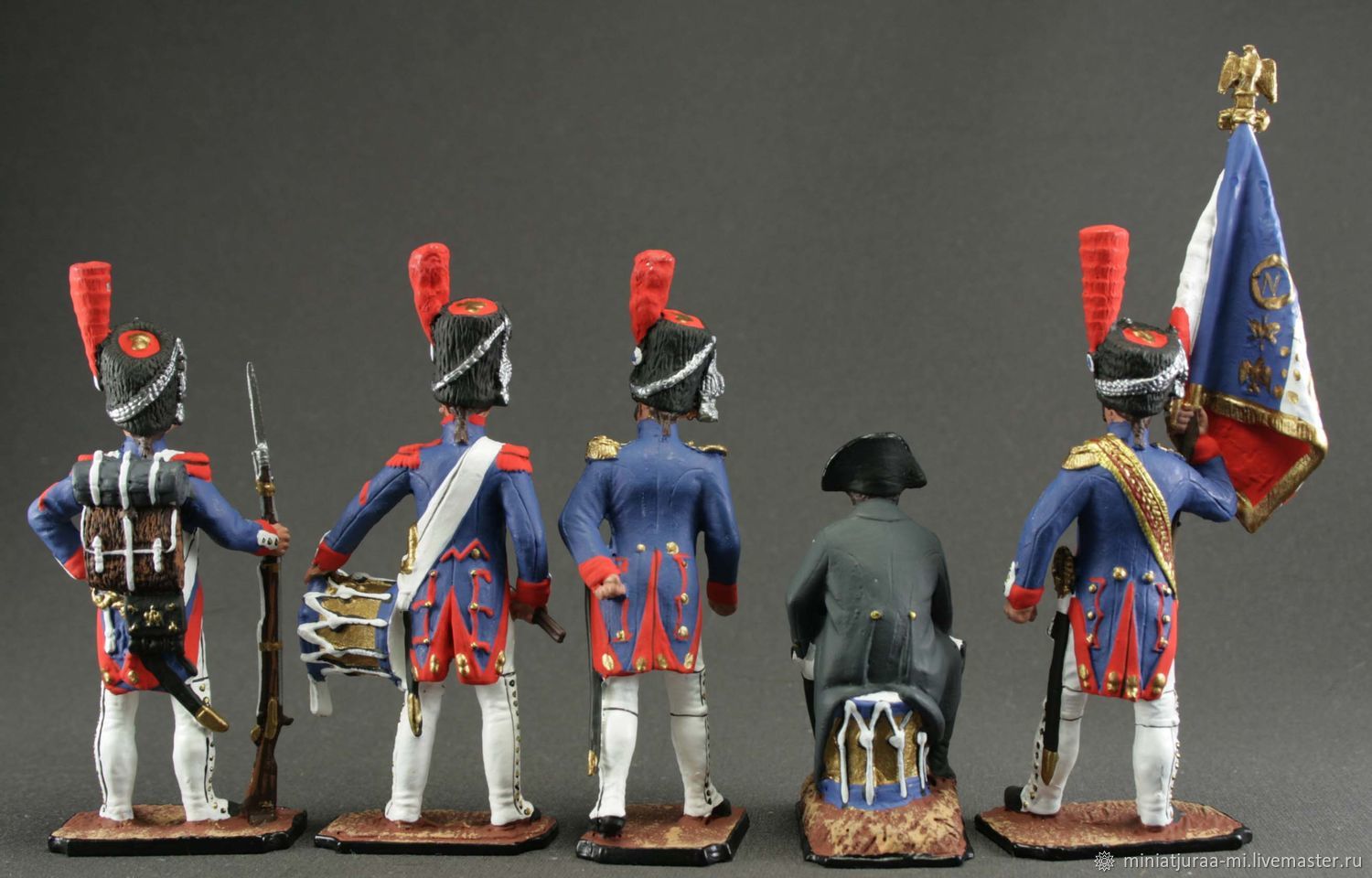 Tin soldier Private of the Kalmyk regiments 1812-1814 54mm 