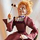 boudoir doll: Collectible doll ' Theatergoer', Boudoir doll, Murmansk,  Фото №1