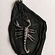 Leather keychain 'Scorpion'. Key chain. newandw. Online shopping on My Livemaster.  Фото №2