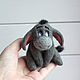 Order Donkey Eeyore toy made of wool. handmade toys by Mari (handmademari). Livemaster. . Felted Toy Фото №3