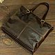Женская сумка "Iren" (Ирэн) Dark Brown, Сумка-шоппер, Пенза,  Фото №1