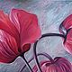 Картина"Загадочный цветок". Картина маслом тюльпаны, Картины, Анапа,  Фото №1