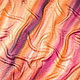Orange silk scarf, jacquard. Shawls1. ArtBeklov. Online shopping on My Livemaster.  Фото №2
