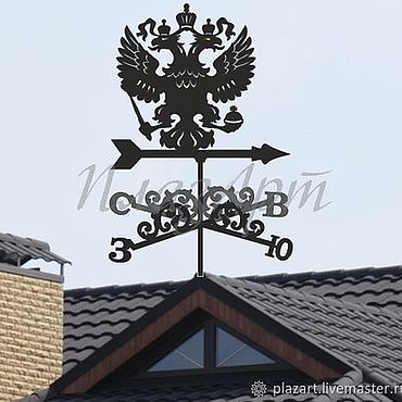 Дача и сад ручной работы. Ярмарка Мастеров - ручная работа Флюгер "Герб". Handmade.