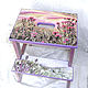 Stepladder - stool Flowers and thorns. Stools. Oksana Ketris. My Livemaster. Фото №5