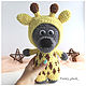 Wolf in a giraffe costume. Stuffed Toys. Alina. My Livemaster. Фото №6