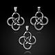 Заказать Кулон серебряный Змея Уроборос с сапфиром малая. Aventure.Jewelry. Ярмарка Мастеров. . Кулон Фото №3