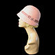 Клош "Розовый бутон". Шляпы. NovozhilovaHats. Ярмарка Мастеров.  Фото №5