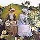 Order Picture: Lotus flowers. A copy of a painting by Charles Courtney Karan. Honfleur. Livemaster. . Pictures Фото №3