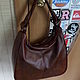 Leather bag casual custom for Hope. Classic Bag. Innela- авторские кожаные сумки на заказ.. My Livemaster. Фото №5