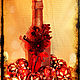 Новогодние подарки (подарочное шампанское), Оформление бутылок, Азов,  Фото №1