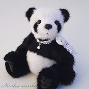 Куклы и игрушки handmade. Livemaster - original item Panda Julie. Toy fur.. Handmade.