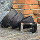 Men's belt made from Python skin, Straps, Moscow,  Фото №1
