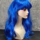 Wig blue long. Wig. Felt Hats Shop. Online shopping on My Livemaster.  Фото №2