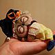 Сова игрушка. СПЛЮШКИ. Совиный домик. Мягкие игрушки. Ольга Дмитриева (naivnosuper). Ярмарка Мастеров.  Фото №5