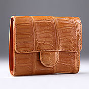 Сумки и аксессуары handmade. Livemaster - original item Crocodile Genuine Leather Wallet IMA0079UUK4. Handmade.
