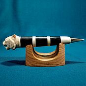 Канцелярские товары handmade. Livemaster - original item Tiger. Unique handmade ballpoint pen. Handmade.