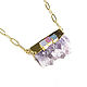 Amethyst pendant on a chain, purple Amethyst pendant'. Pendants. Irina Moro. My Livemaster. Фото №4
