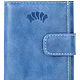 Leather purse 'Germany' (blue), Wallets, St. Petersburg,  Фото №1