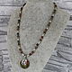 Order Necklace with a pendant of stones unakite. Magic box. Livemaster. . Necklace Фото №3