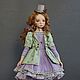 Author's interior collectible doll Lilac. Interior doll. DOLLiAN. Online shopping on My Livemaster.  Фото №2