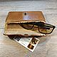 Eyeglass case made of thick leather ' Elite', Eyeglass case, Arkhangelsk,  Фото №1