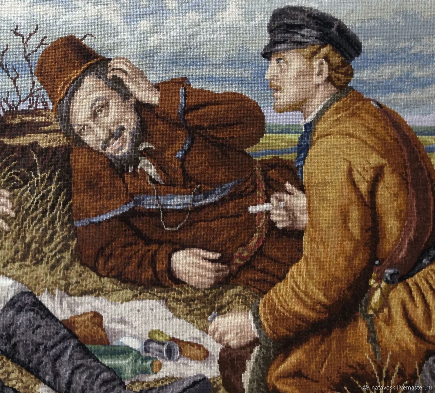 Охотники на привале 1871