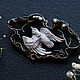 Brooch 'Bird of happiness'. Modern, art Nouveau. Brooches. House Of The Moon Dew. My Livemaster. Фото №4