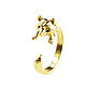 Order Raccoon ring, raccoon ring, golden raccoon ring. Irina Moro. Livemaster. . Rings Фото №3