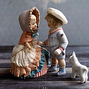 Куклы и игрушки handmade. Livemaster - original item "Palm" antique kids "Seaside town". Handmade.