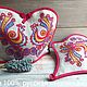 Potholder hot water bottle for teapot Russian embroidery fig 1719, Potholders, St. Petersburg,  Фото №1